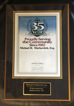 Michael H. Markovitch in his New York City office