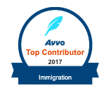 Avvo Top Contributor 2017 - Immigration